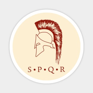 Spqr centurion helmet Magnet